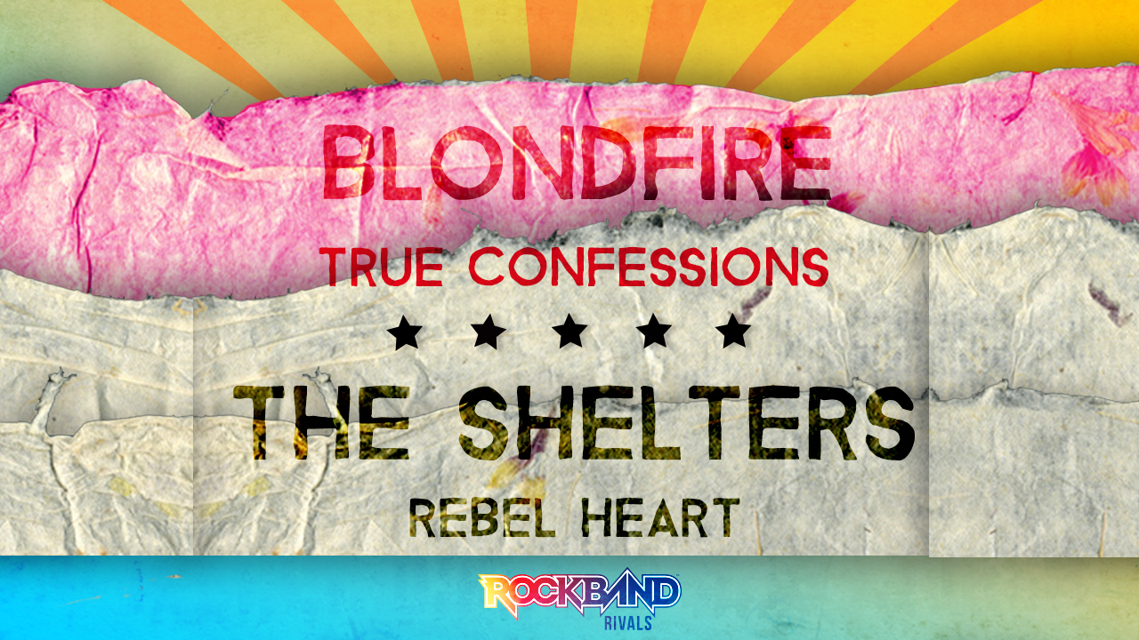 Rock Band DLC Week of 8/03: Blondfire and The Shelters!